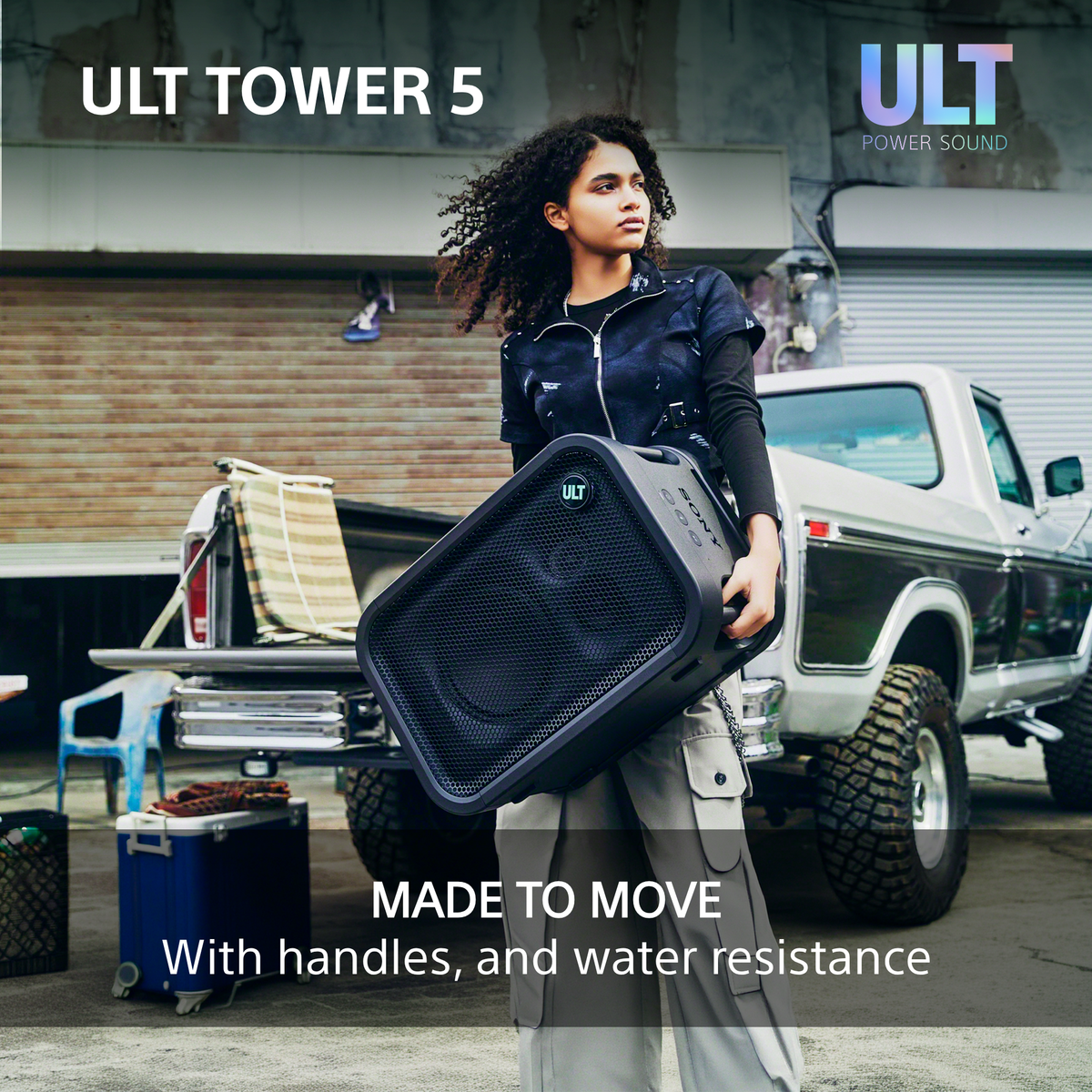 Sony SRS-ULT500 ULT Tower 5 Bluetooth Party Speaker SRSULT500