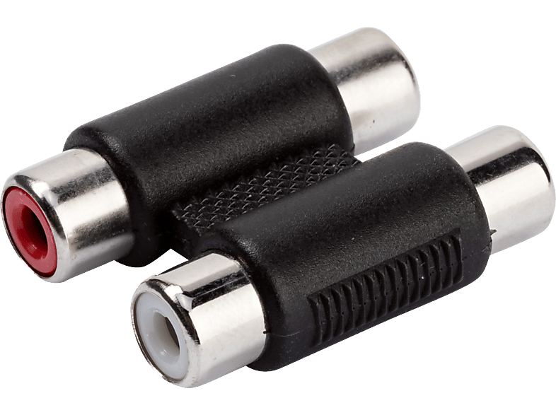 Vivanco 2 x RCA Phono Socket to 2 x RCA Phono Socket Coupler 46102