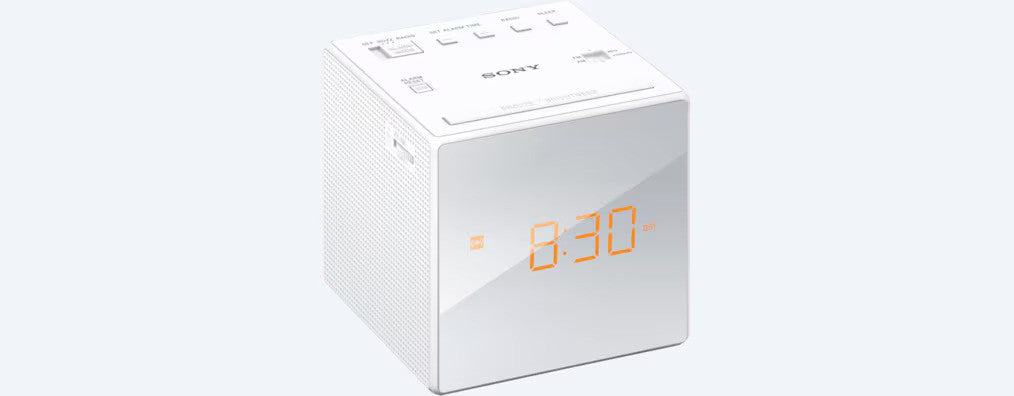 Sony ICFC1W Clock Radio Alarm White