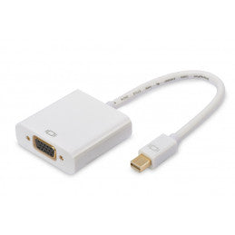Ednet Mini DisplayPort / VGA Adapter, Mini DP Display Port Plug – VGA Socket 84510