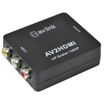AV Link Composite RCA 3 Phono to HDMI AV Converter 128511