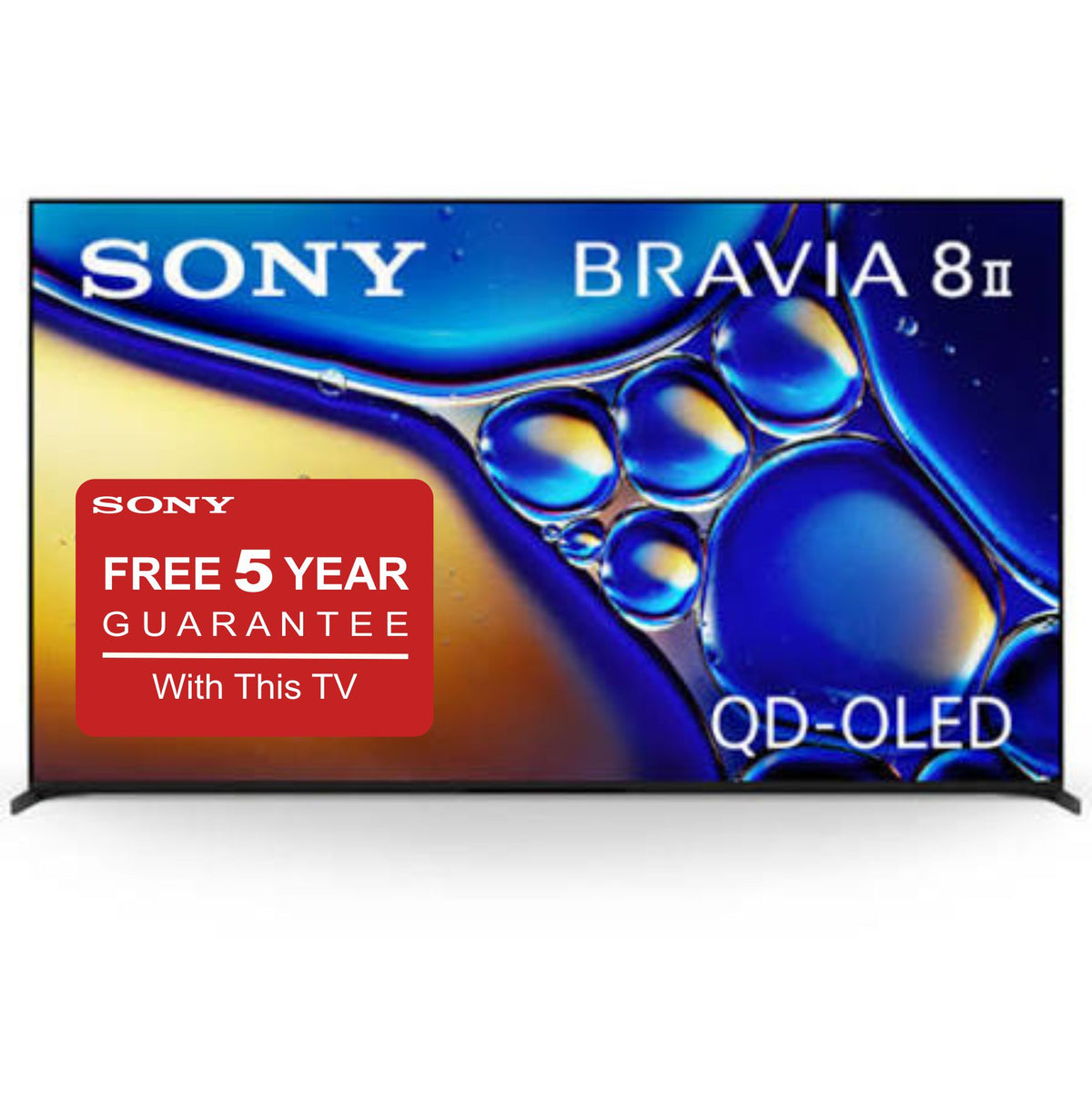 Sony Bravia 8 II K-65XR8M2 65" 4K HDR Ultra HD QD OLED Smart TV K65XR8M25MP BRAVIA 8M2