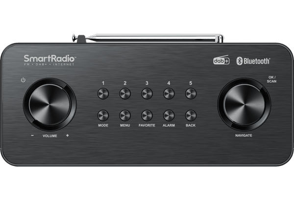 Kenwood CRST100S FM DAB Internet Bluetooth Radio Black