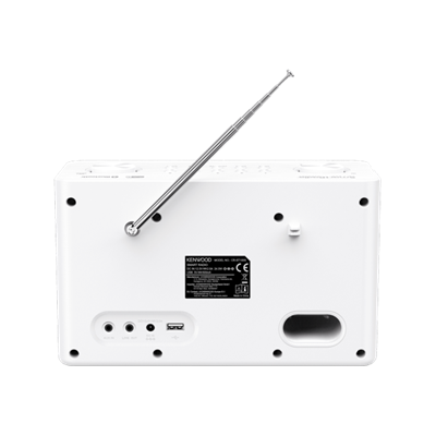 Kenwood CRST100S FM DAB Internet Bluetooth Radio White