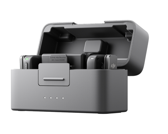 DJI MIC Mini (2 x RX + 1 x TX + Charging Case) Wireless Lapel Microphone Kit