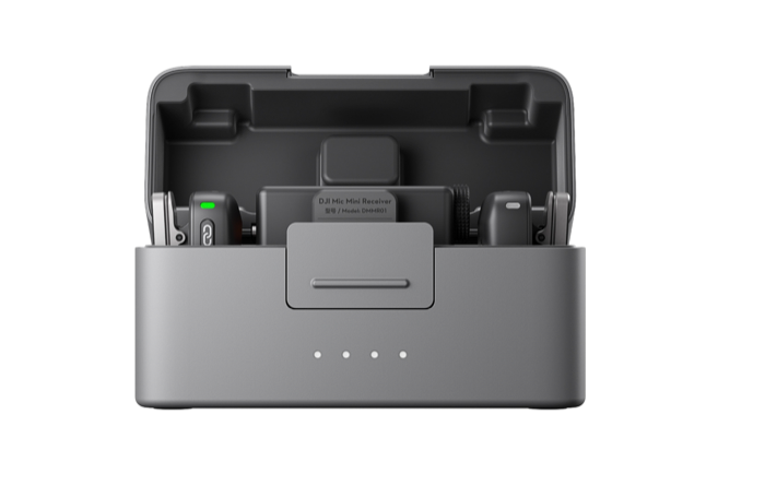 DJI MIC Mini (2 x RX + 1 x TX + Charging Case) Wireless Lapel Microphone Kit