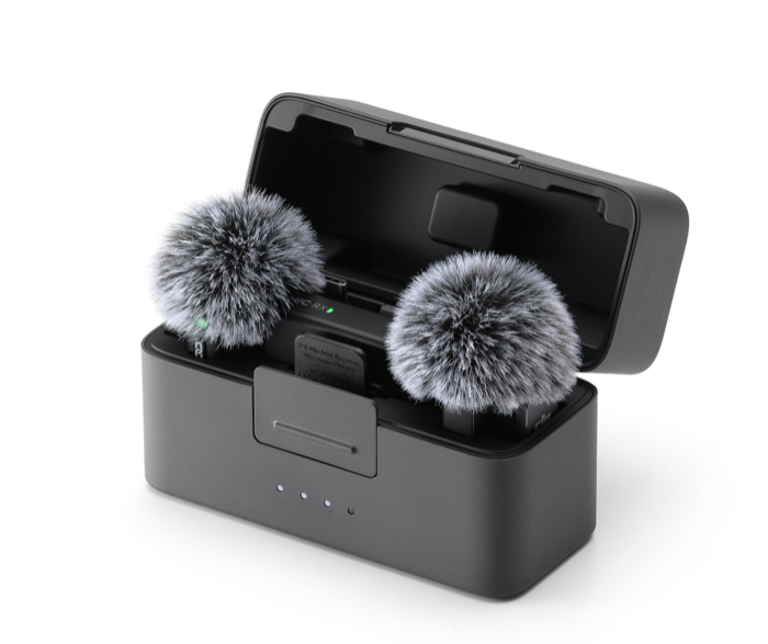 DJI MIC Mini (2 x RX + 1 x TX + Charging Case) Wireless Lapel Microphone Kit