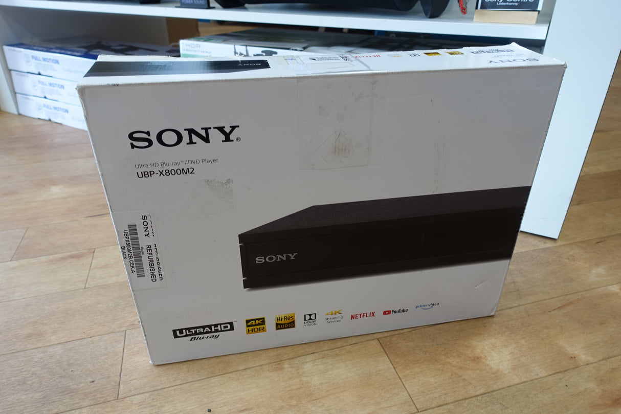 Sony UBPX800m2 Premium 4K Ultra HD 3D Blu-Ray Player SONY REFURBISHED UBP-X800m2