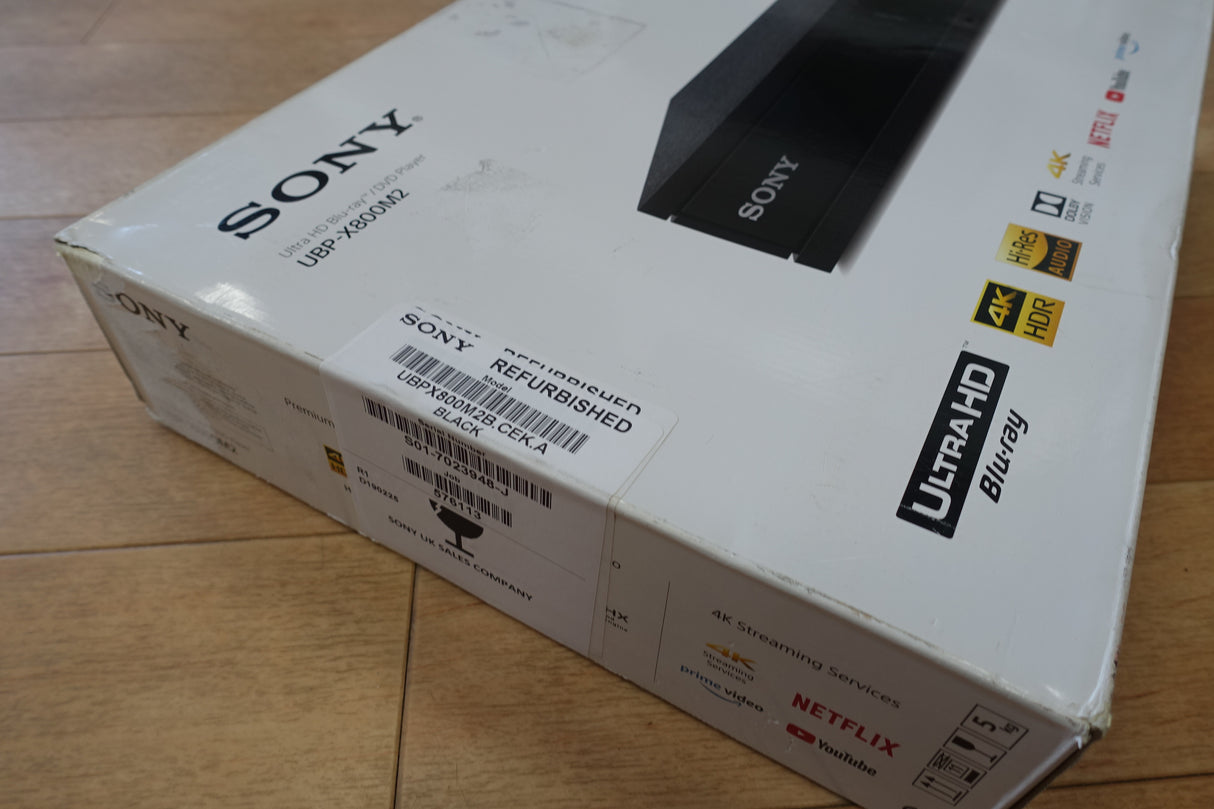 Sony UBPX800m2 Premium 4K Ultra HD 3D Blu-Ray Player SONY REFURBISHED UBP-X800m2