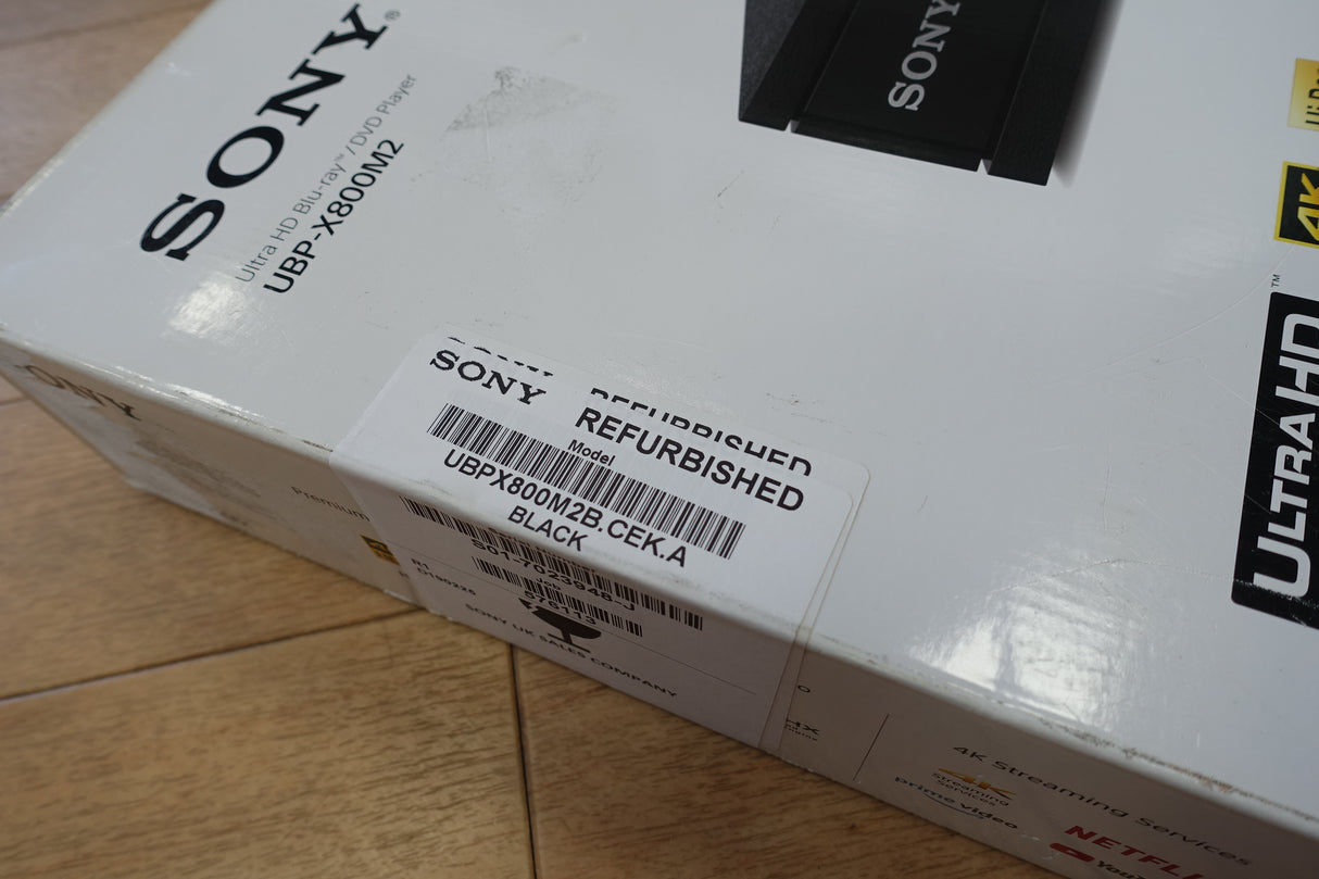 Sony UBPX800m2 Premium 4K Ultra HD 3D Blu-Ray Player SONY REFURBISHED UBP-X800m2