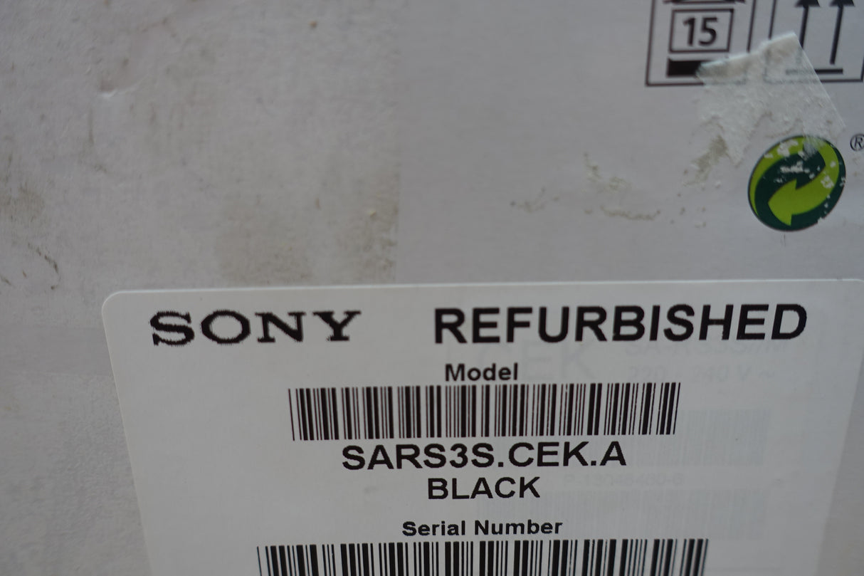 Sony SA-RS3S REFURBISHED Additional Wireless Rear Speakers SARS3S