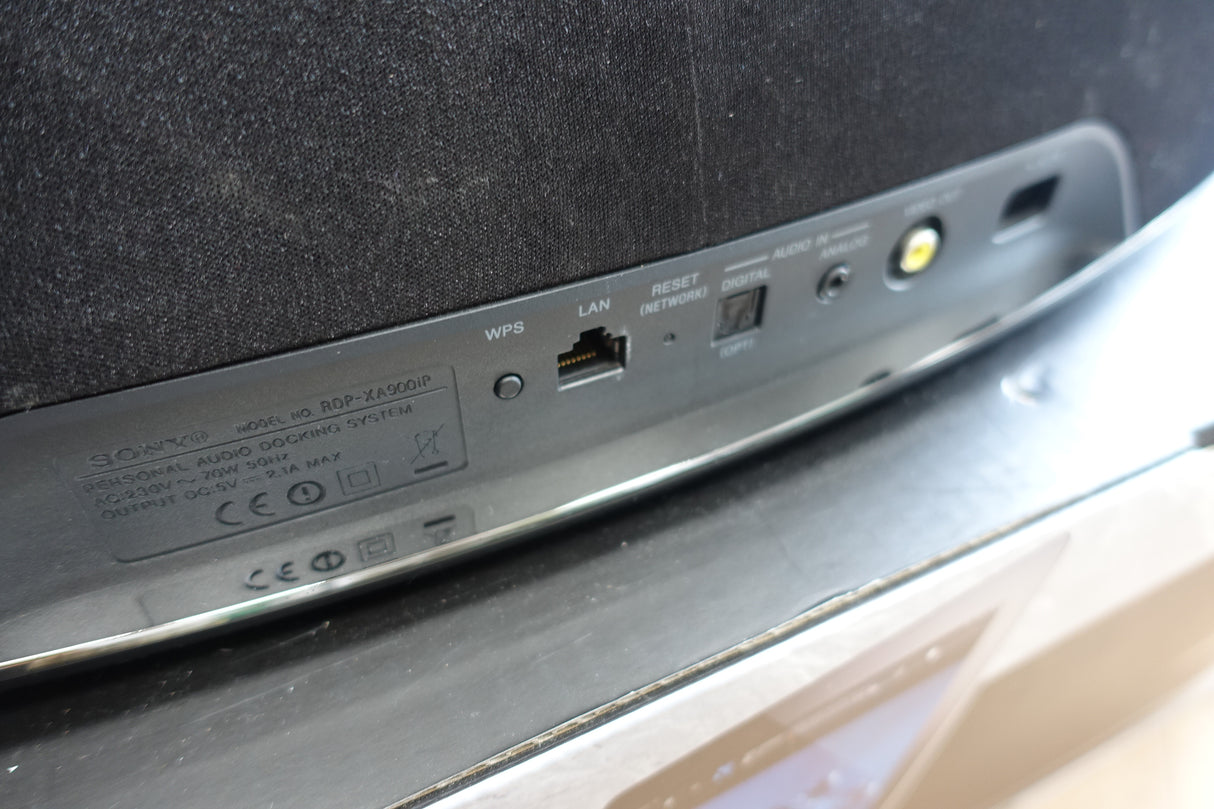 Sony RDP-XA900iP Bluetooth Speaker and 30 Pin iPod Dock - Ex Display NEW OLD STOCK