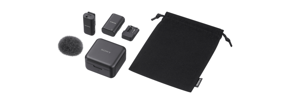 Sony ECM-W3S Wireless Lapel Microphone Kit ECMW3S