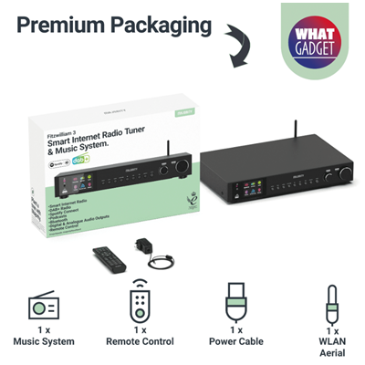 Majority FITZWILLIAM 2 FM / DAB / INTERNET SMART RADIO