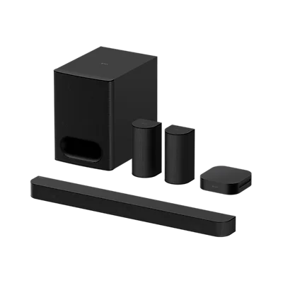 Sony HT-S60 Bravia Theatre System 6 | 5.1ch Home Cinema | Soundbar with Wireless Rear Speakers HTS60