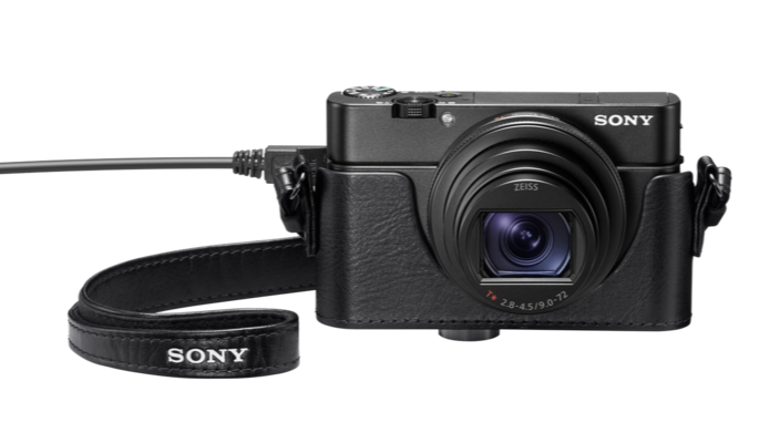 Sony LCJ-RXK Jacket Case for RX100 Series Black LCJRXK