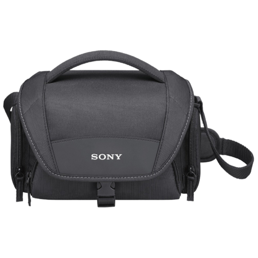 Sony LCSU21B Camera / Camcorder Medium Soft Carrying Case / Bag