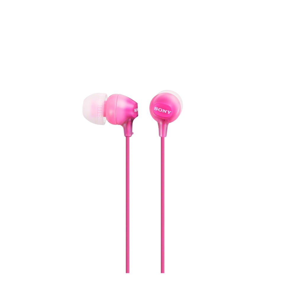 Sony MDR-EX15 Lightweight In Ear Headphones Pink MDREX15LP