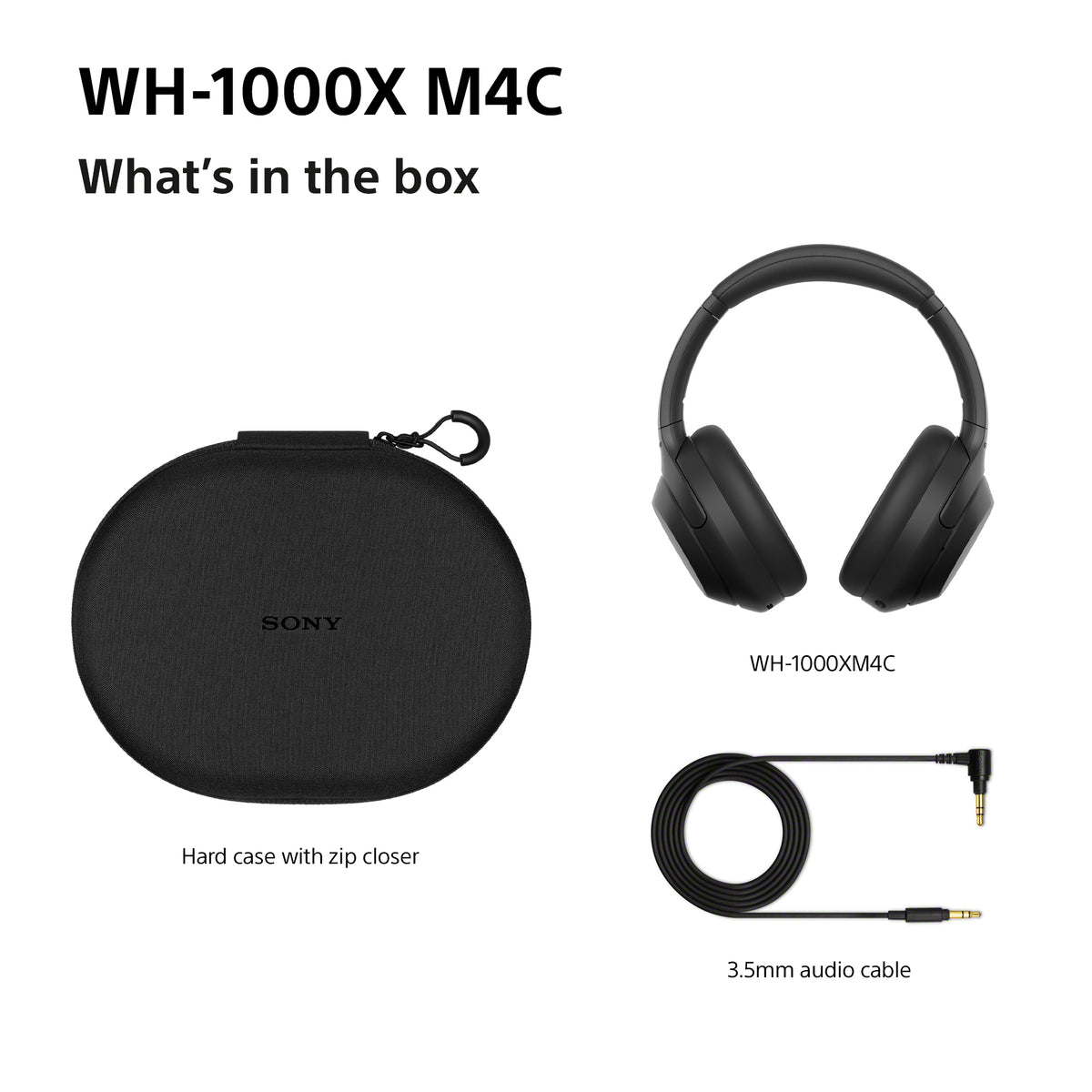 Sony WH-1000XM4CB Wireless Noise Cancelling Headphones Black WH1000XM4CB