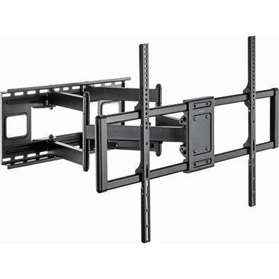iTech PTRB120 Heavy Duty Full Motion 3-way Dual Arm TV Wall Mount Bracket 60"-120"