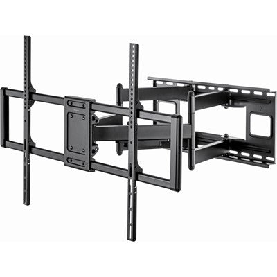 iTech PTRB120 Heavy Duty Full Motion 3-way Dual Arm TV Wall Mount Bracket 60"-120"