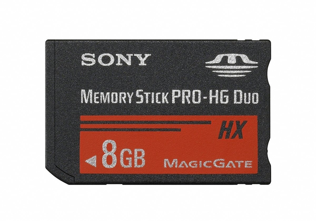 Sony 8GB Memory Stick Pro HG Duo Memory Card MS-HX8B/T2