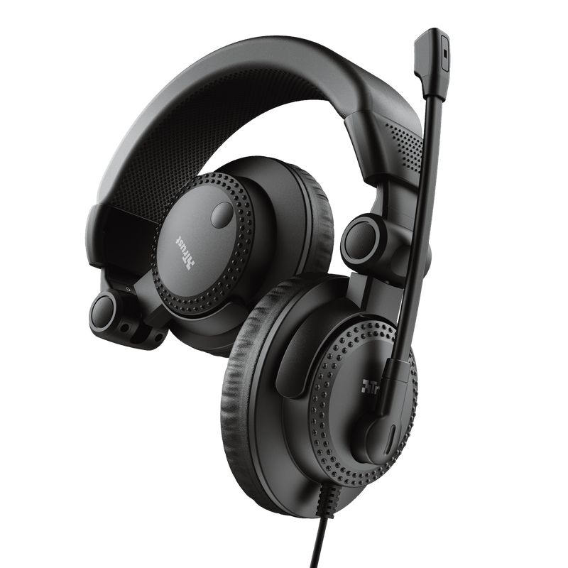Trust COMO USB PC Headset Black