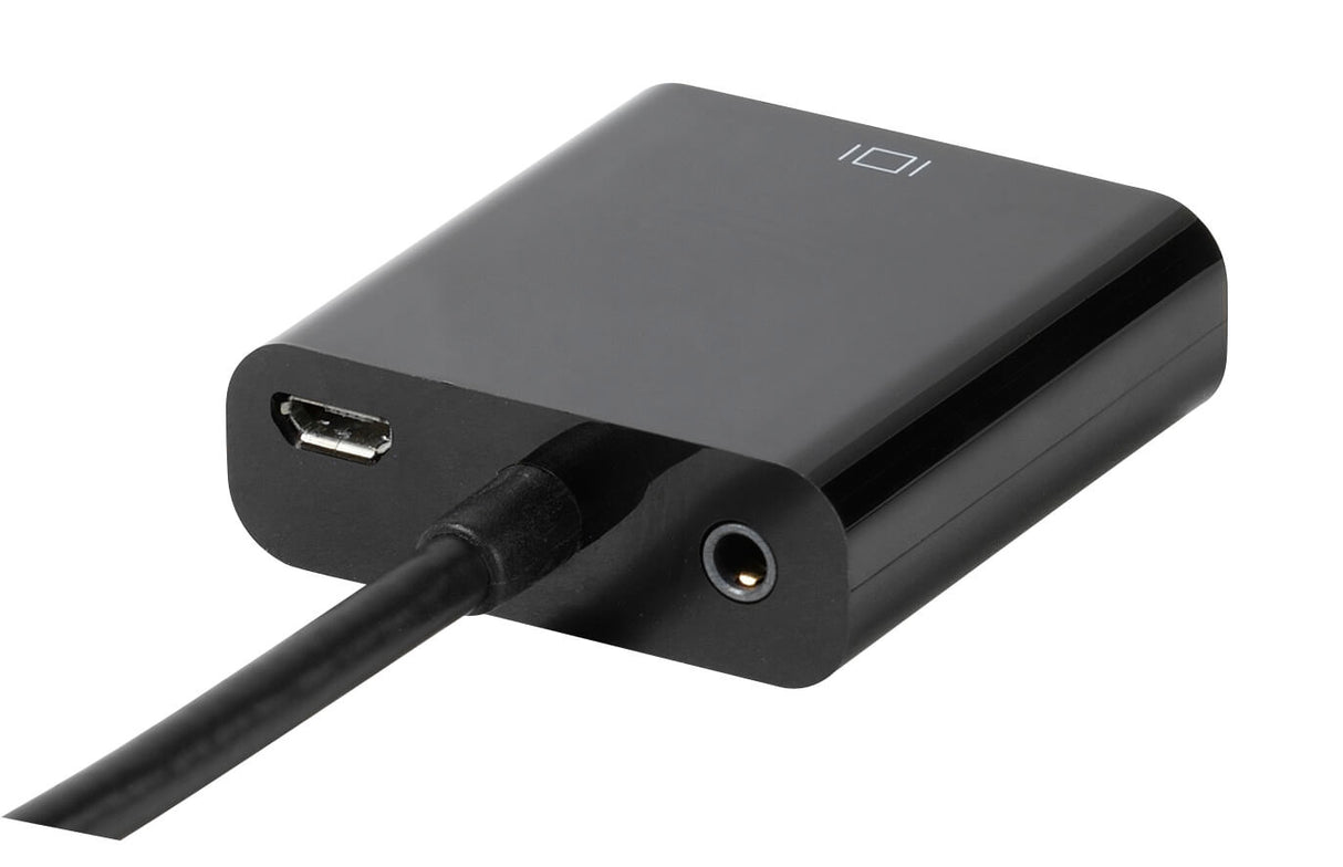 Vivanco HDMI to VGA Adapter with 3.5mm Audio Output 47143