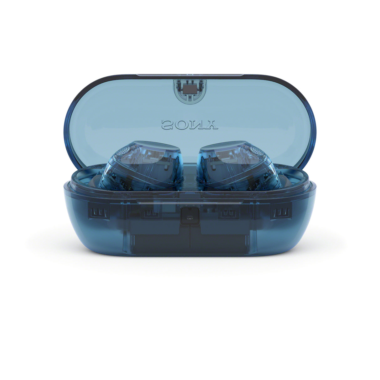 Sony WFC-710N Wireless Noise Cancelling In Ear Headphones Glass Blue WFC710NL WFC710