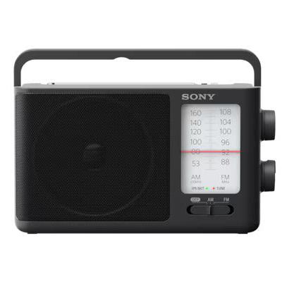 Sony ICF-506 Analog Tuning FM/AM Mains / Battery Radio Black ICF506