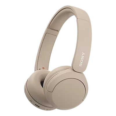 Sony WH-CH520 Over Ear Bluetooth Wireless Headphones Beige / Cream WHCH520C