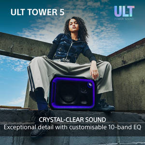 Sony SRS-ULT500 ULT Tower 5 Bluetooth Party Speaker SRSULT500