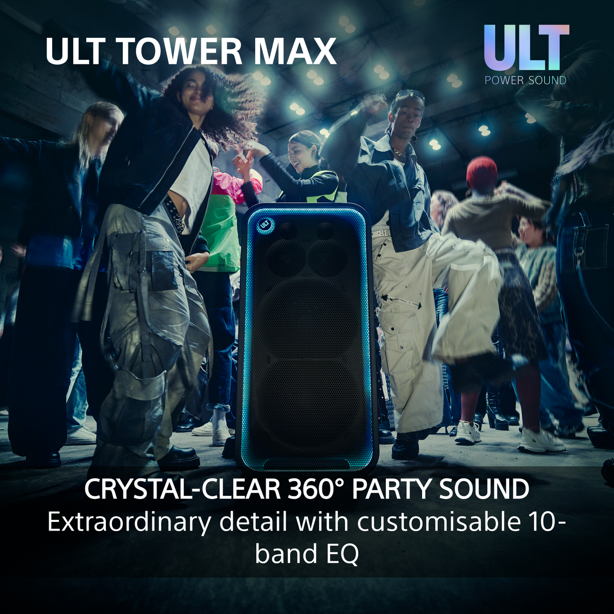 Sony SRS-ULT3000 ULT Tower MAX Bluetooth Party Speaker SRSULT3000