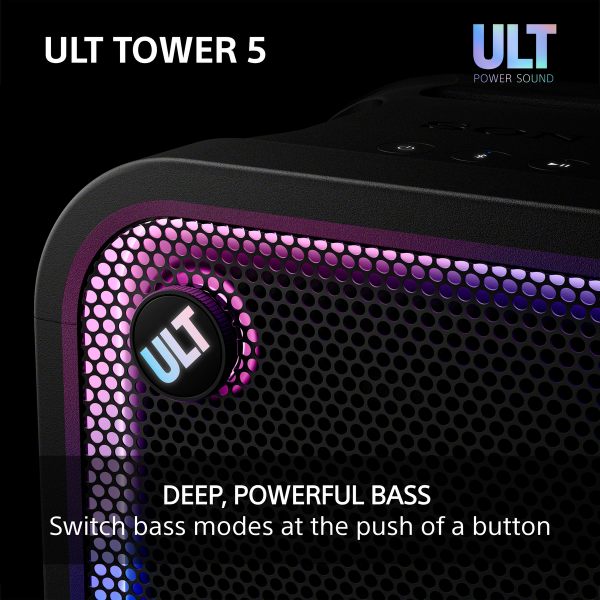 Sony SRS-ULT500 ULT Tower 5 Bluetooth Party Speaker SRSULT500