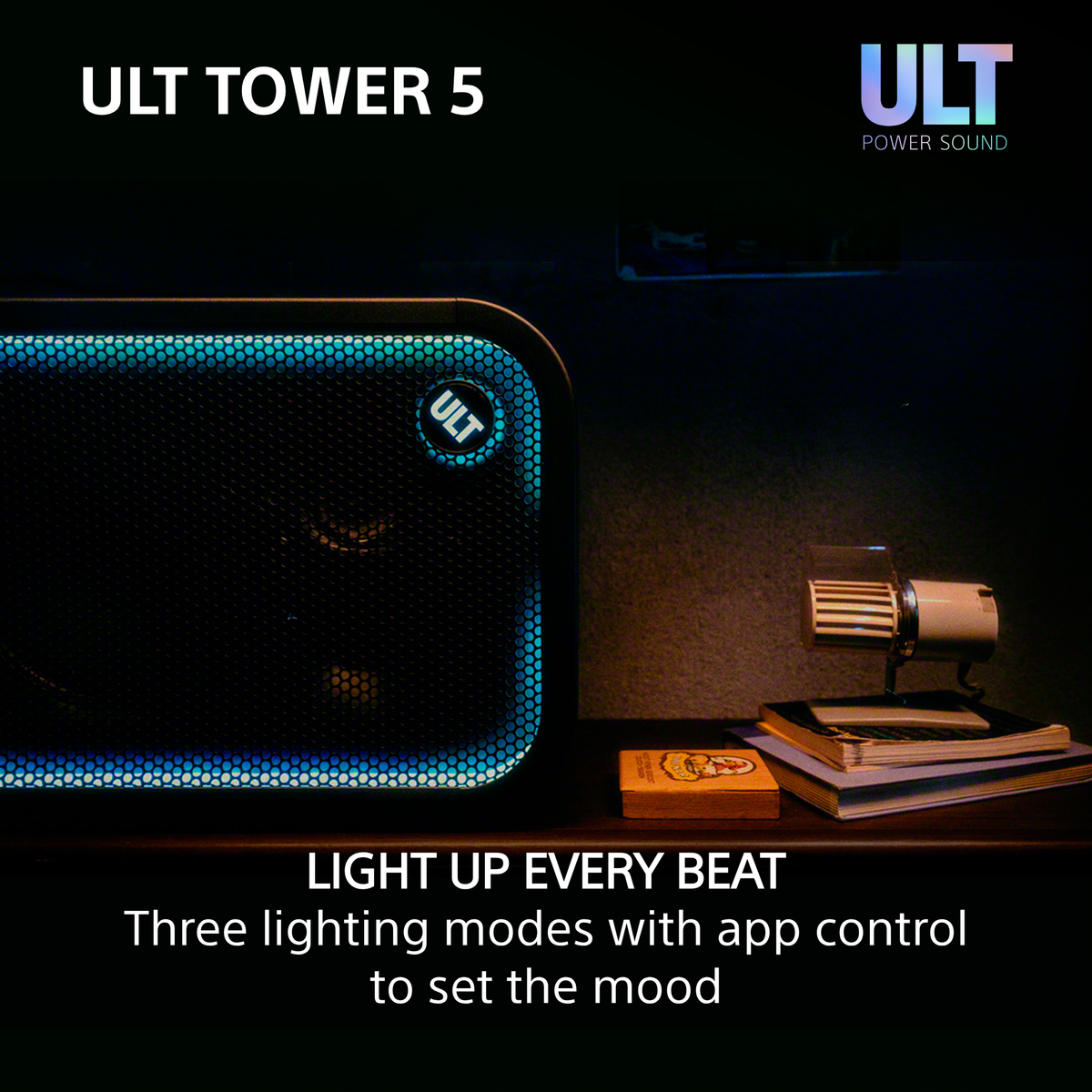 Sony SRS-ULT500 ULT Tower 5 Bluetooth Party Speaker SRSULT500