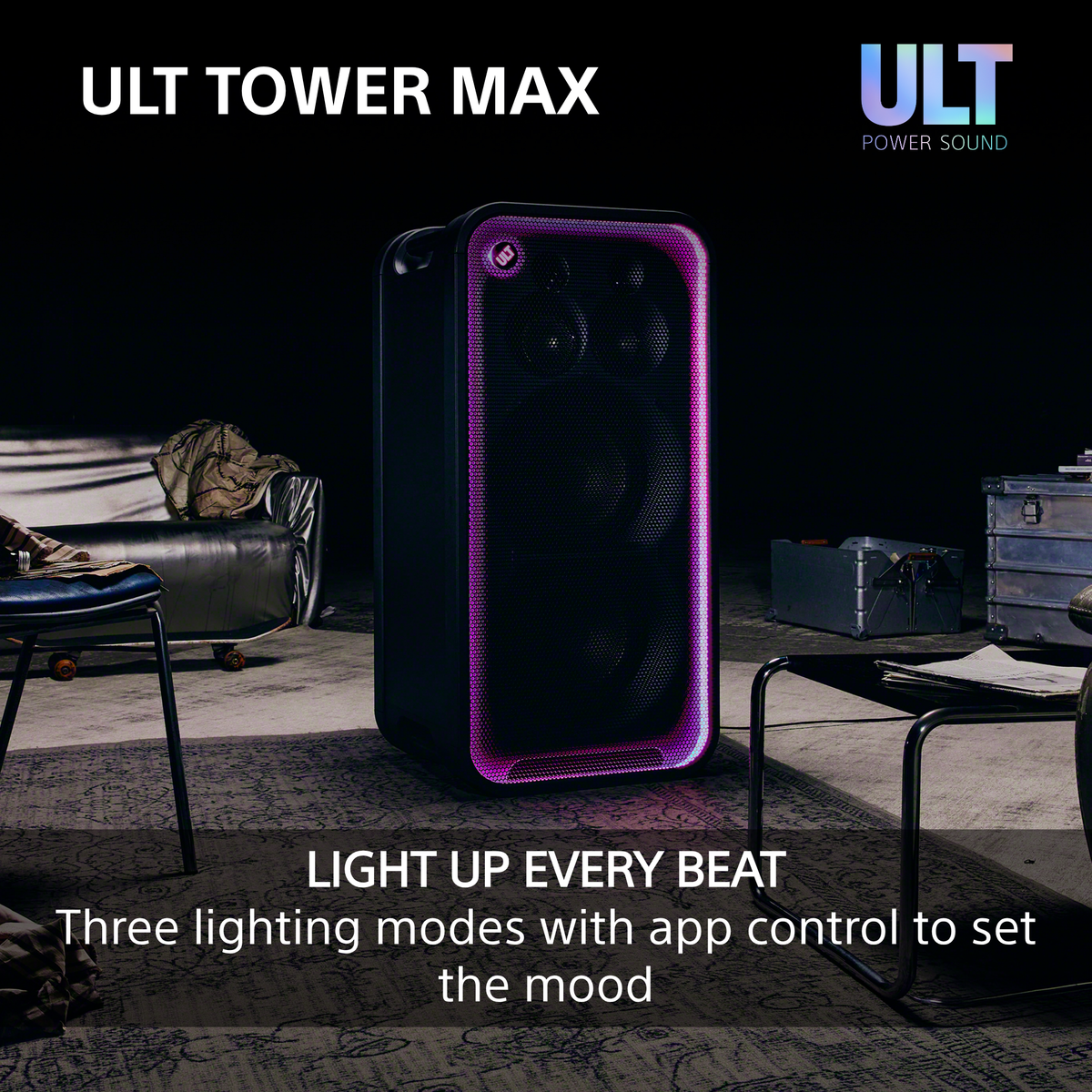 Sony SRS-ULT3000 ULT Tower MAX Bluetooth Party Speaker SRSULT3000