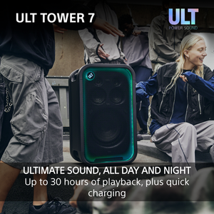 Sony SRS-ULT700 ULT Tower 7 Bluetooth Party Speaker SRSULT700