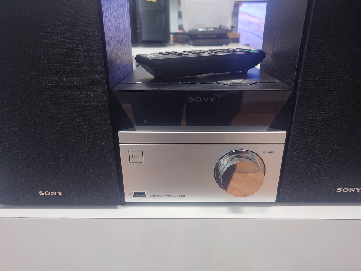 Sony CMT-S20B CD / FM / DAB Mini Hi Fi System ***EX-Display*** NEW OLD STOCK CMTS20B