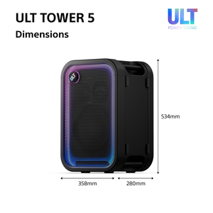 Sony SRS-ULT500 ULT Tower 5 Bluetooth Party Speaker SRSULT500