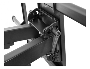 Deltaco ARM0260 Extra Large Full Motion 3-way TV Wall Mount Bracket Up To 75KG Media Wall Black