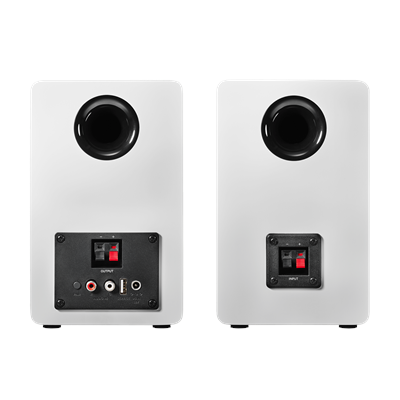Audio Technica ATSP3X Powered / Bluetooth Bookshelf Speakers White (Pair)