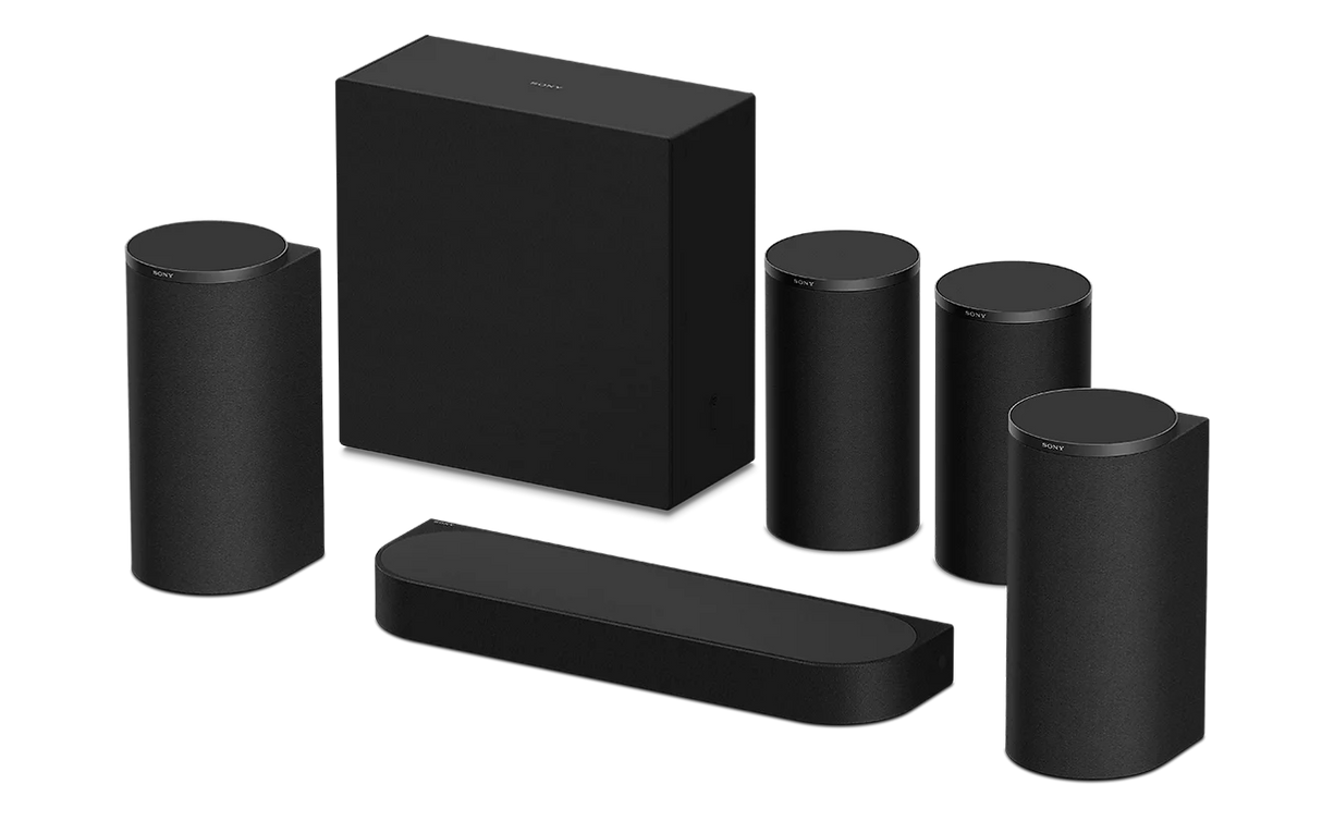 Sony Bravia Theatre Trio Soundbar KIT with Subwoofer and Rear Speakers HTA8
