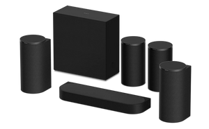 Sony Bravia Theatre Trio Soundbar KIT with Subwoofer and Rear Speakers HTA8