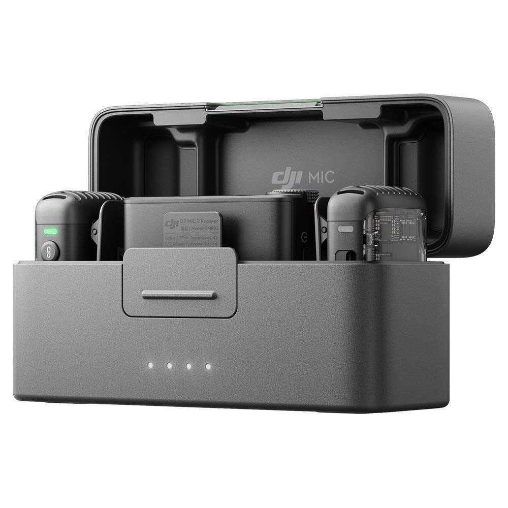 DJI MIC Mini 2 (2 x RX + 1 x TX + Charging Case) Wireless Lapel Microphone Kit