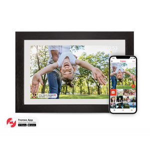 Inov8 DPF1001BK 10" Digital Photo Frame with Frameo