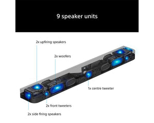 Sony HT-A7100 Bravia Theatre Bar 7 Dolby Atmos 5.0.2 Soundbar HTA7100