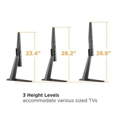 JL PRO3270 Universal TV Table Top Feet Stand for Screen Sizes up to 70"