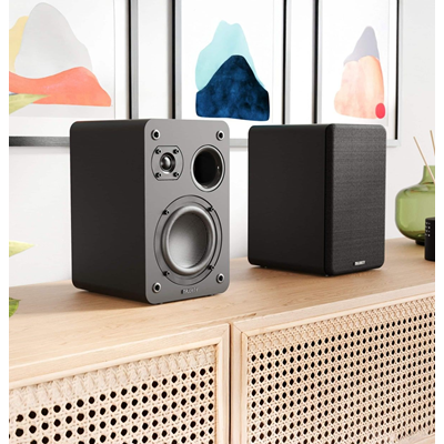 Majority D70X Passive Bookshelf Speakers (Pair) Black