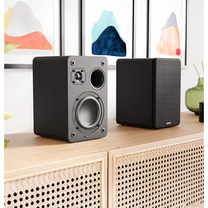 Majority D70X Passive Bookshelf Speakers (Pair) Black