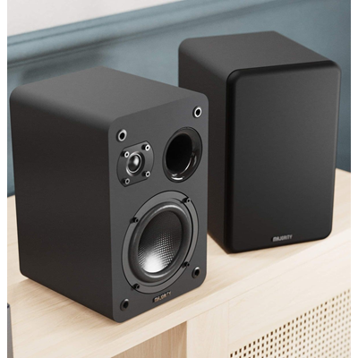 Majority D70X Passive Bookshelf Speakers (Pair) Black